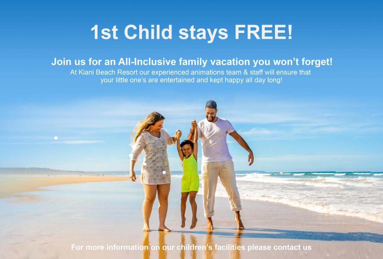 Kiani Beach Resort Family All Inclusive Kalámion Zewnętrze zdjęcie